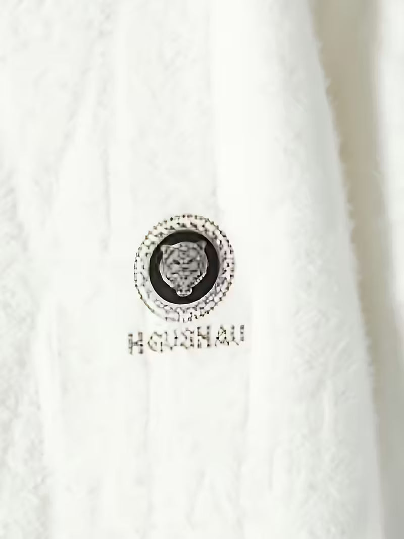 Captain Shirt Men’s Thick Tiger Embossed Winter Knit Sweater Pullover